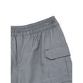 thumbnail image 2 of Wonder Nation Baby Boys Cotton Poplin Cargo Shorts, Sizes 0M-24M, 2 of 3
