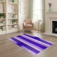 thumbnail image 2 of ODIKA Solid Heathered Tone Ombre Minimalist Borderless Purple Inspired Refined for Dorm Room, Small Living Apartment, Stain Resistant Low Profile, 2 of 7