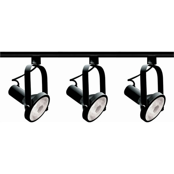 3 - Light Black Track Lighting