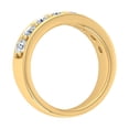 thumbnail image 2 of 1 Carat Diamond Wedding Band Ring in 14K Yellow Gold (Ring Size 5) (SI1-SI2 Clarity), 2 of 5