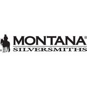 Montana Silversmiths Men's Matched Pair Deer Buckle Silver One Size