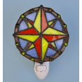 thumbnail image 2 of Stained Glass Night Lights (Nautical Star (Photocell)), 2 of 3