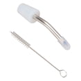 thumbnail image 4 of Bec de Bouilloire Extérieur en Acier Inoxydable 304 Premium avec Silicone de Qualité Alimentaire, Résistant à la Corrosion, Inodore et Sûr pour Divers Bouilloires Extérieures, Taille 7.5x1.4cm, Inclut Brosse de Nettoyage, 4 of 6