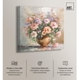 thumbnail image 2 of Pot of Eden Canvas Farmhouse Floral Art by Art Remedy, Gallery Wrapped, 30" x 30", 2 of 7