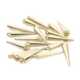thumbnail image 4 of 400x punta de lanza colgantes abalorios encantos joyería que hace bricolaje Oro, 4 of 4