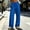 Blue, variant on Sweatpants for Women with Pockets, Wide Leg Adjustable Fall and Winter Full Length Pants Minimalist Red L