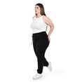 thumbnail image 2 of Pantalón Jogger Roman Fashion Terciopelo Talla Extra 7127 Negro 42, 2 of 6