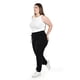 thumbnail image 2 of Pantalón Jogger Roman Fashion Terciopelo Talla Extra 7127 Negro 42, 2 of 6
