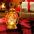 thumbnail image 3 of Christmas Decorations Glow New Portable Creative Small Oil Lamp Santa Claus Snowman Christmas Tabletop Decorations Christmas Decor Light Prop for Xmas Tree Garden Party Outdoor Indoor Home Decor, 3 of 7