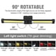 thumbnail image 3 of 2025 Rechargeable Gym Lamp for Posing, Magnetic & Hanging Hook Camping Flashlight, Dimming LED Work Light, 3 of 5