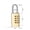 28mm 4 Digit, variant on New Padlock Solid Brass Lock Digit Combination Password Secret Code for Gym Locker Sports Fence Toolbox Gate Case Hasp Storage