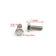 thumbnail image 3 of Bolt Dropper 5/16""-18 x 1 Stainless Hex Head Bolts (50 pk) - 18-8 Stainless Steel Self Tapping Sheet Metal Screws for Indoor and Outdoor Use, DIY Projects, Woodworking and More, 3 of 8