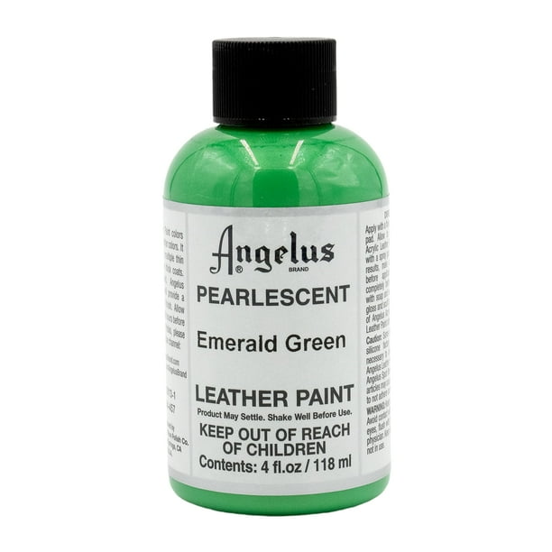 Pintura para cuero Angelus Emerald Green 118 ml