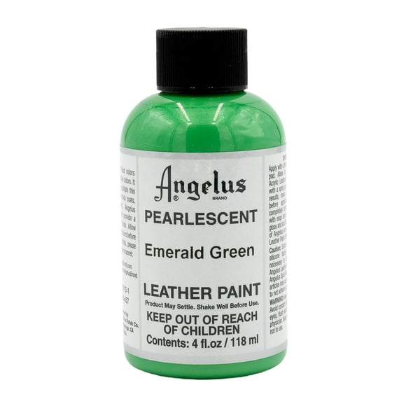 Pintura para cuero Angelus Emerald Green 118 ml