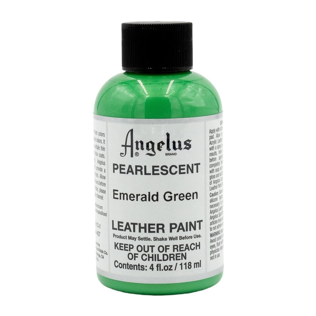 Pintura para cuero Angelus Emerald Green 118 ml