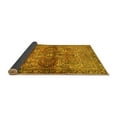 thumbnail image 2 of Ahgly Company Indoor Square Persian Yellow Traditional Area Rugs, 5' Square, 2 of 4