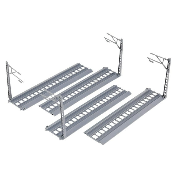 Train Track Rail Model, Dioramas Miniature Building Commemorate Station Platform for Scale Accessories Layout Decoration Micro Landscape