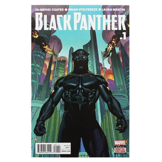 Libro de historietas Marvel Black Panther #1 Edición digital