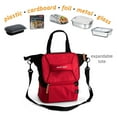 thumbnail image 4 of HotLogic 16801175-RD-B Sac à Lunch Chauffant Plus Plugin 12V, Rouge, 4 of 7