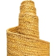 thumbnail image 4 of Beautiful Indian Handmade Braided Pure Yellow Jute Area Rug Size - 2.6 x 16 Feet (79 cm x 488 cm), 4 of 5