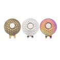 thumbnail image 1 of KAKOWELY 3Pcs Portable Golfs Markers Delicate Hat Markers Decorative Hat Clips Golfs Accessory,1.18"X0.98"X0.2", 1 of 4