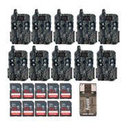 Browning Defender Ridgeline Pro Trail Camera Bundle with Accessories (10-Pack)