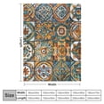 thumbnail image 4 of Orinice Mosaic Warm Lightweight Blanket Soft Fleece Blankets for All Seasons - Excellent Hand Feel, Cow Gifts, Living Room Sofa Decor - Multiple Sizes Available 40x50in, 4 of 6