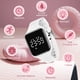 thumbnail image 3 of Blanco-Reloj para niños, Reloj Digital para Adolescentes con rastreador de Ejercicios Deportivos, con Alarma/cronógrafo/Impermeable para Regalo para niños y niñas de 5 a 15 años, 3 of 5