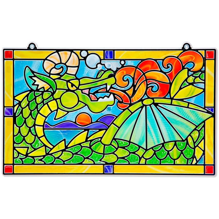 melissa and doug stained glass christmas