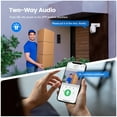 thumbnail image 6 of Toguard SC19A Solar Wireless Security Camera System Outdoor Battery WiFi Dome Surveillance Camera Wireless Connector, 6 of 8