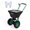 Green 80 lbs, variant on Push Broadcast Spreader 80/100 lbs Capacity, 12 ft Spread Width, Adjustable Drop Rate, 10" All-Terrain Tires for Lawn Garden, Green/Orange Red Available