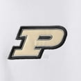 thumbnail image 3 of Men's Colosseum White Purdue Boilermakers Tortugas Logo Quarter-Zip Jacket, 3 of 4