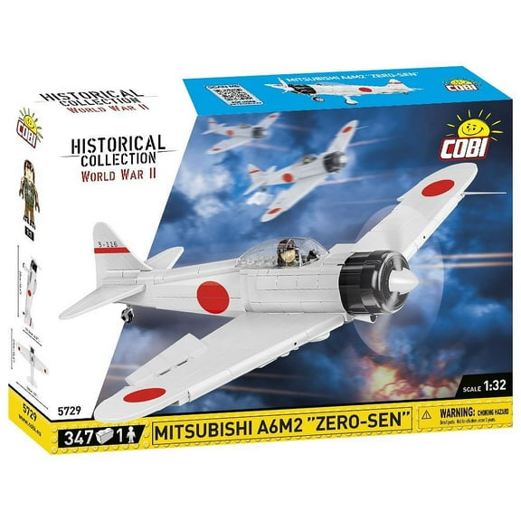 COBI Historical Collection World War II Mitsubishi A6M2 "ZERO-SEN" Plane