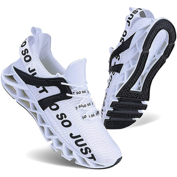 Just so so Men's Running Shoes Adult Blade-Type Shock Absorption Sneakers