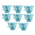 thumbnail image 3 of 8 cajas de regalo de chocolate bonitas, multifuncionales, portátiles, ligeras, de papel para manualidades. Azul, 3 of 9