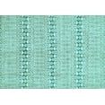 thumbnail image 1 of Ahgly Company Indoor Rectangle Abstract Light Blue Modern Area Rugs, 4' x 6', 1 of 4