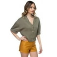 thumbnail image 2 of Boxy Button Down Shirt M, 2 of 11