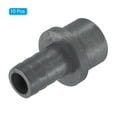 thumbnail image 3 of Unique Bargains UPVC Reducer Pipe Fitting 25mm OD 17mm Barbed, 10 Pack Straight Coupling Adapter Connector, Grey, 3 of 5