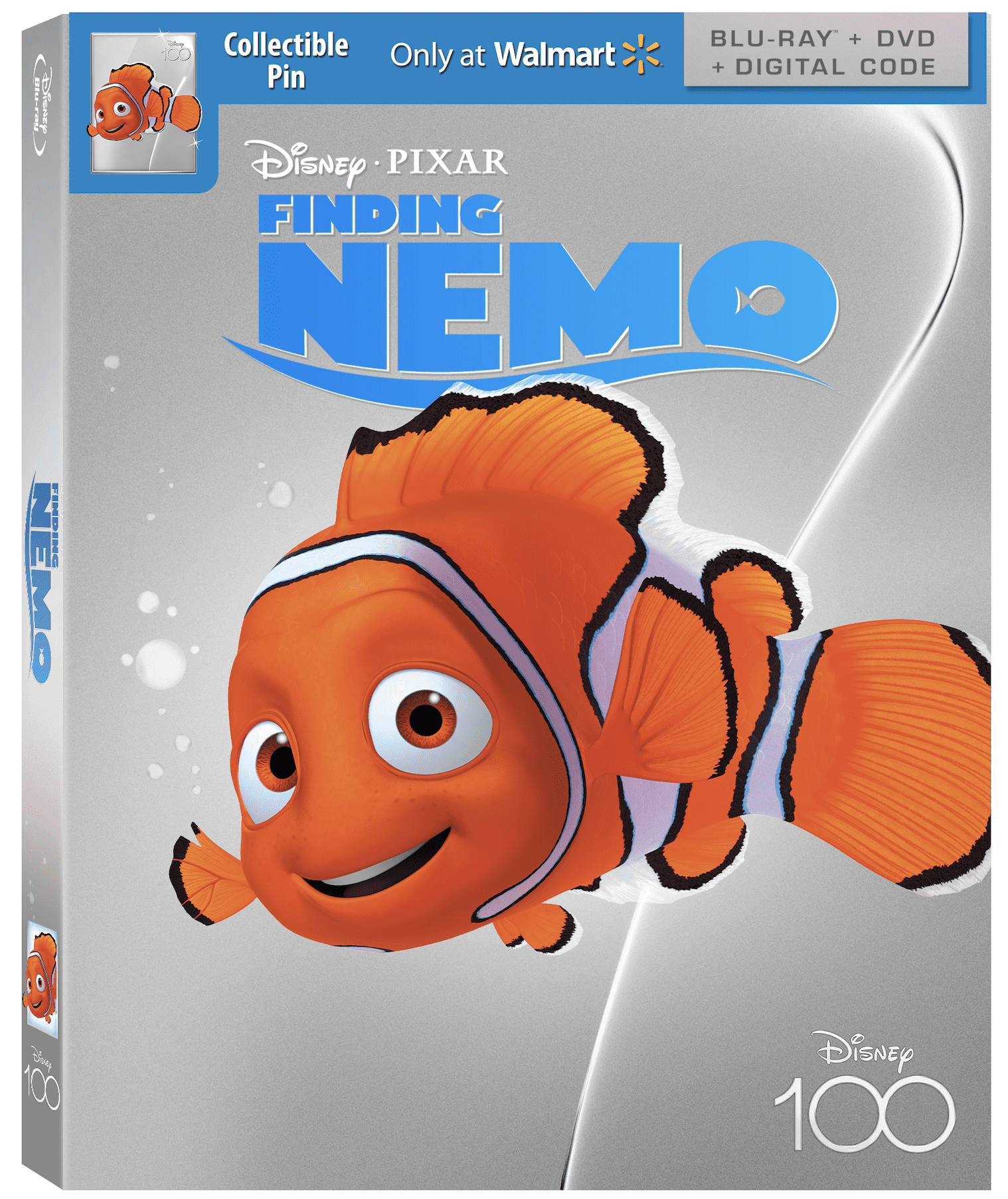Finding Nemo Disney Edition Walmart Exclusive Blu Ray Dvd