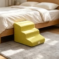 thumbnail image 4 of RBCKVXZ Non-Slip Pet Stairs with Soft Foam Core Orthopedic Support, Lightweight Dog Cat Climbing Ladder for Bed Couch Sofa, Ideal for Small Medium Senior Pets, 4 of 6