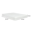 thumbnail image 4 of Benjara Bree 8 Inch Plush California King Mattress with Gel Foam, Aloe Vera Infused, 4 of 4
