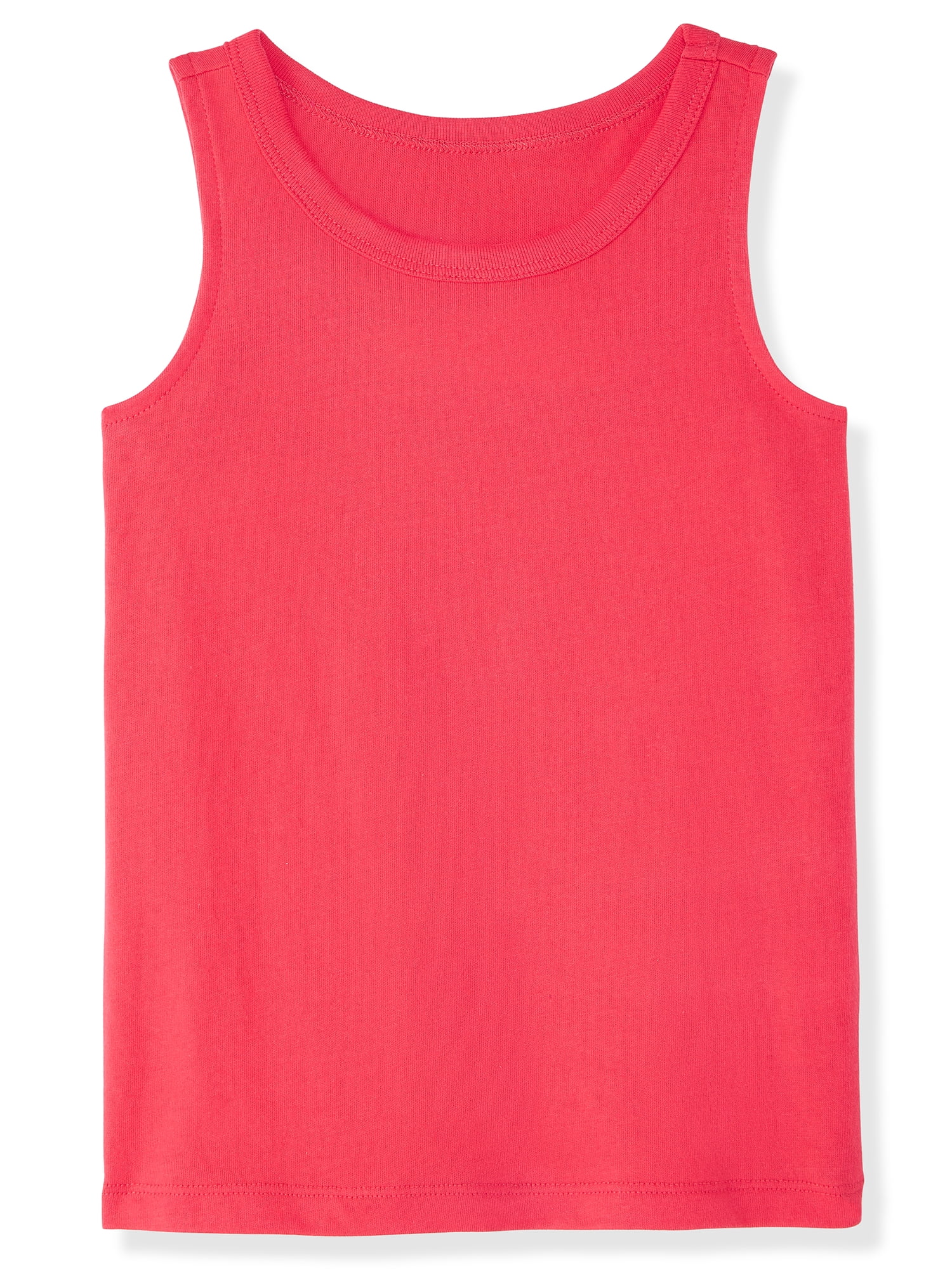 Garanimals Newborn, Baby & Toddler Boy Cotton Solid Tank Tops, 4-Pack, Sizes 0-6T