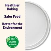Wilton 8-Inch Round Aluminum Cake Baking Pan, 2-Inch Depth
