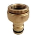 thumbnail image 2 of Conector de grifo de de ín de latón, adaptador de grifo de rosca de 1/2 '' y 3/4 '' Zulema adaptador de grifo de agua, 2 of 8