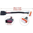 thumbnail image 5 of JIAHAOO Headlight Wiring Harness for Cayenne 4.5L Xenon Model Years 2003-2006 OE 95563123911 Front Connector, 5 of 7