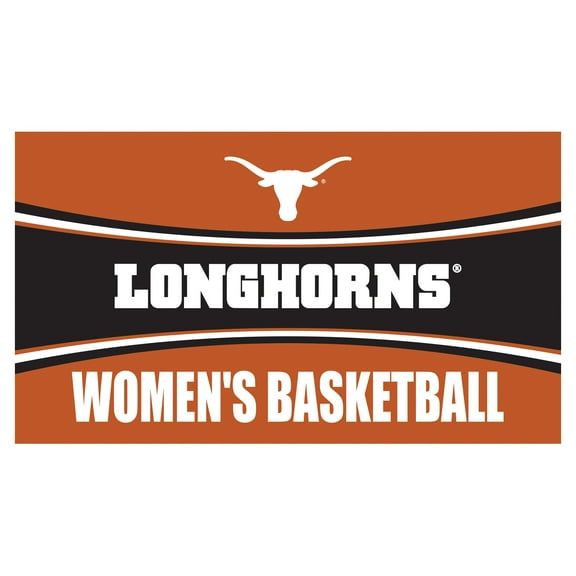 Texas Longhorns 28" x 16" Women's Basketball Trapper Door Mat