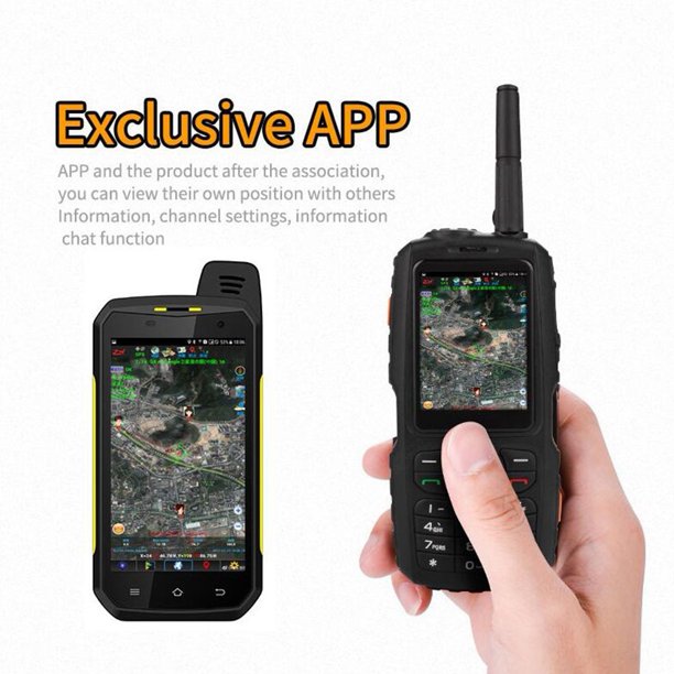OTVIAP Walkie Talkie Smartphone Bluetooth WIFI GPS Phone Twoway Radio