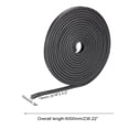thumbnail image 2 of Solid Rubber Strips Neoprene Sheets Rolls 3/16"T x 0.39"W x 236.22"L, DIY Rubber Gasket Sealing Padding, 2 of 6