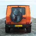 thumbnail image 6 of Sikiie Mystical Forest Elk PVC Leather Spare Tire Wheel Cover Spare Tire Cover, for Car Truck SUV Camper Trailer Universal Fit(14-17in)-16 inch, 6 of 6