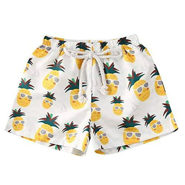 Styles I Love Baby Toddler Beach Pineapple Swim Shorts Bathing Suit ...